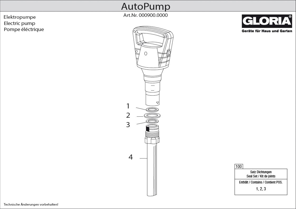 AutoPump (Ersatzteile) AutoPump (Ersatzteile)